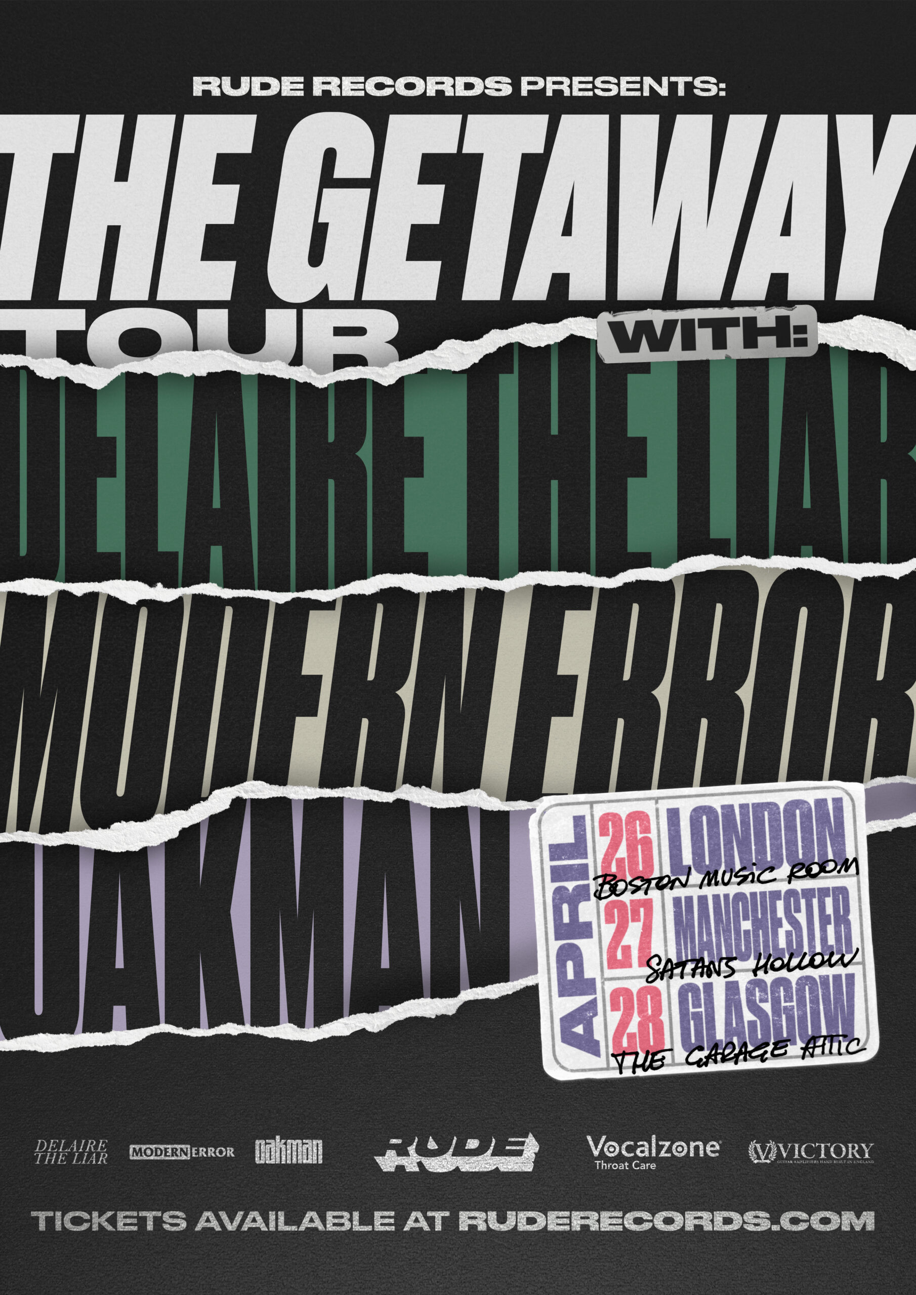 Artwork for 'The Getaway Tour'