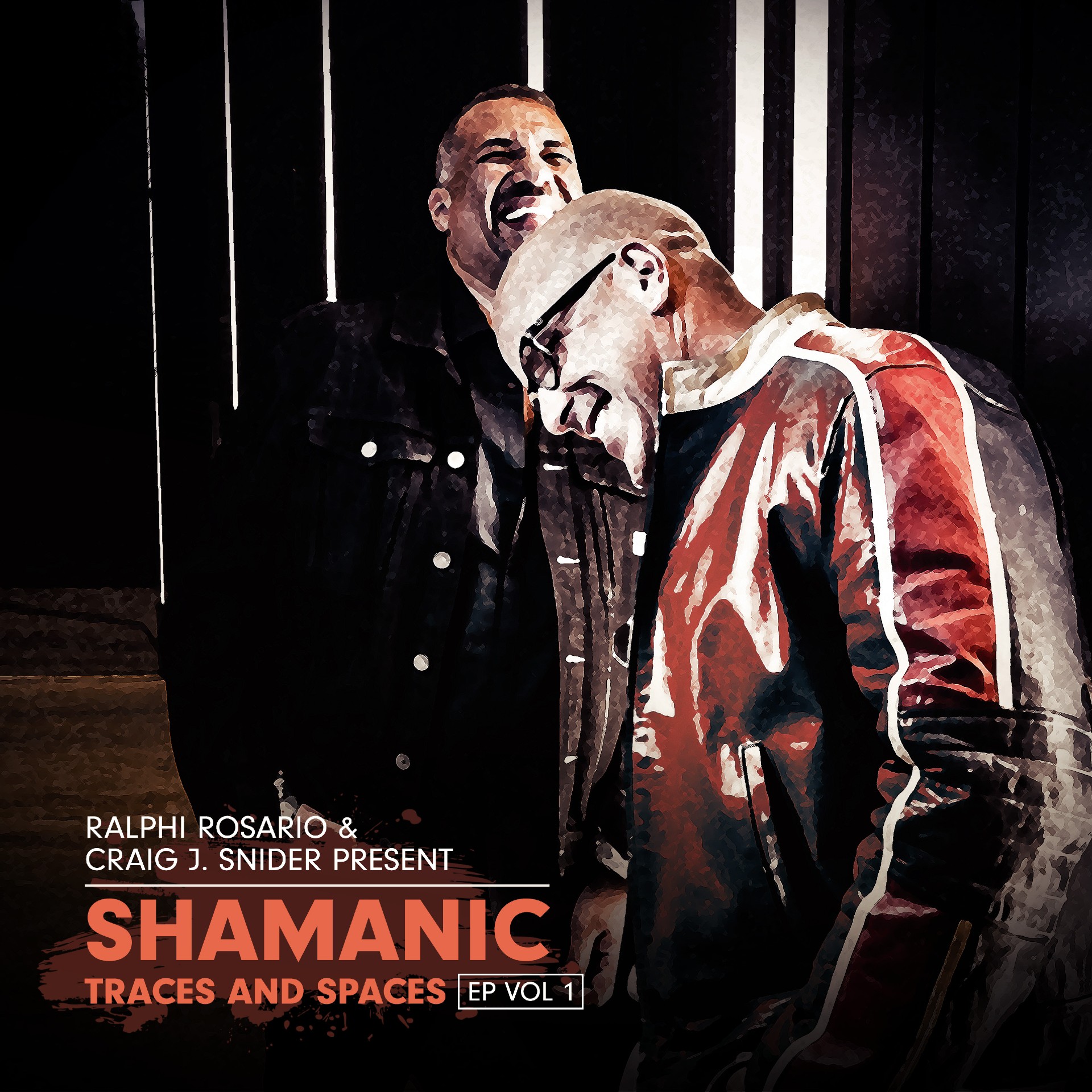 The Shamanic ‘Traces and Spaces, Vol. 1’ EP album artwork