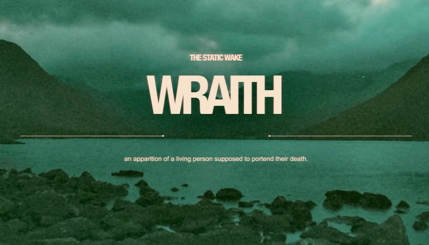 The Static Wake “Wraith” video still