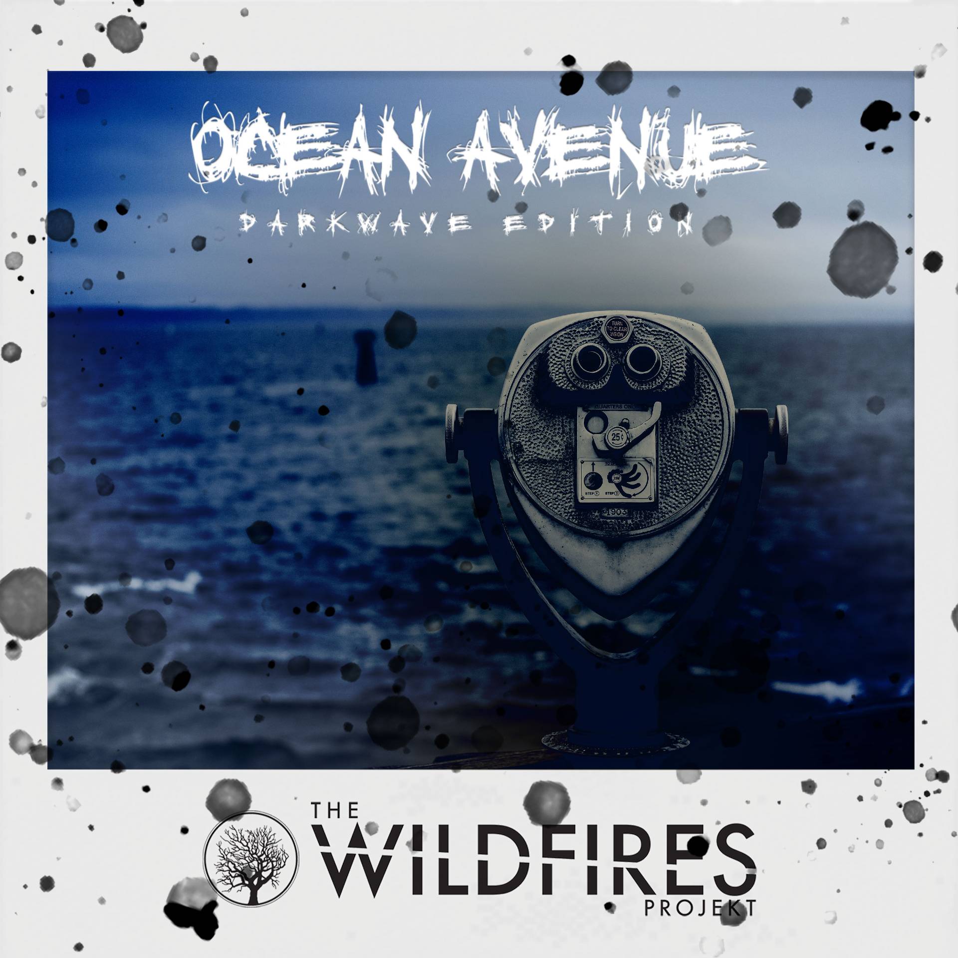 The Wildfires Projekt “Ocean Avenue” (Darkwave Edition) single artwork