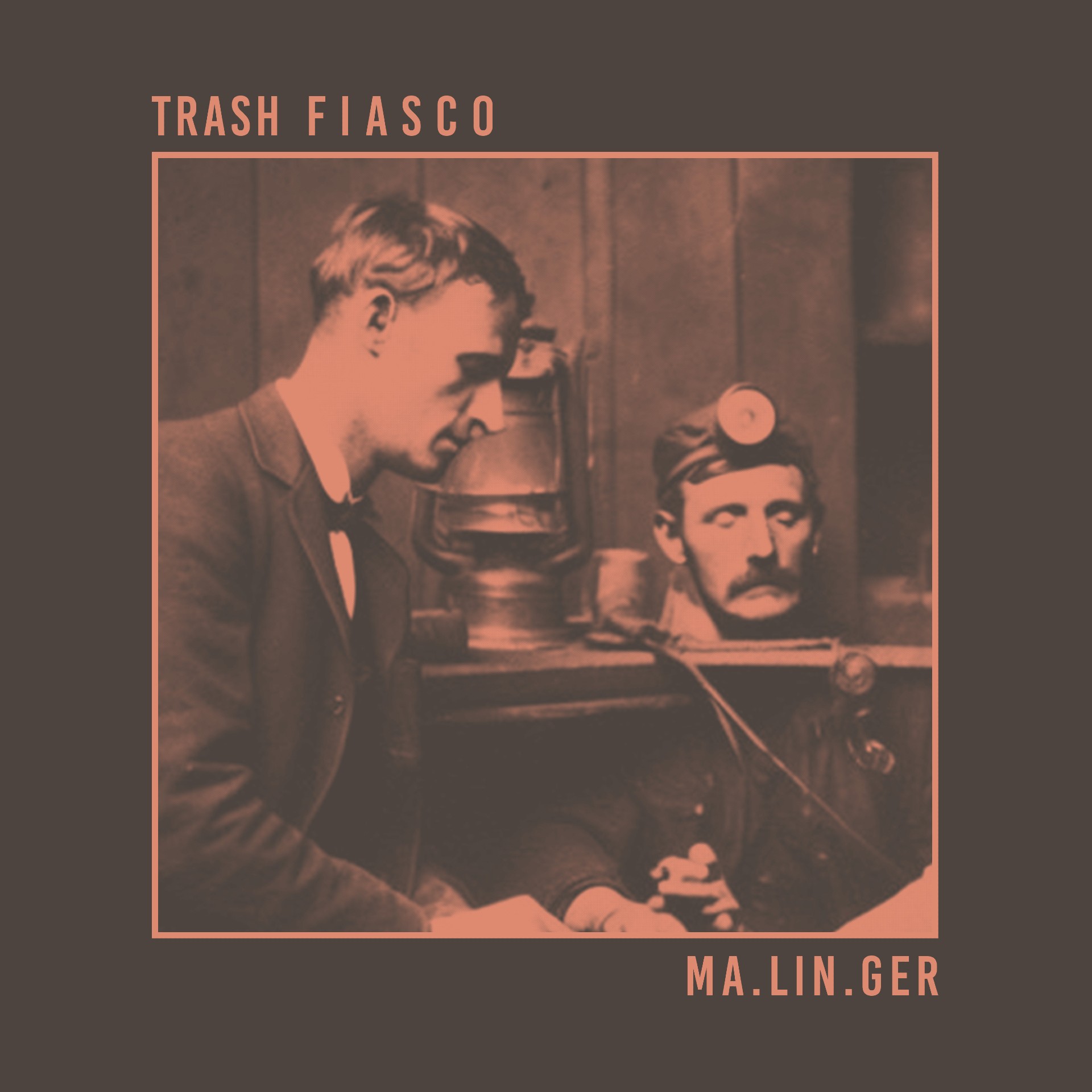 Trash Fiasco “Ma.lin.ger” single artwork