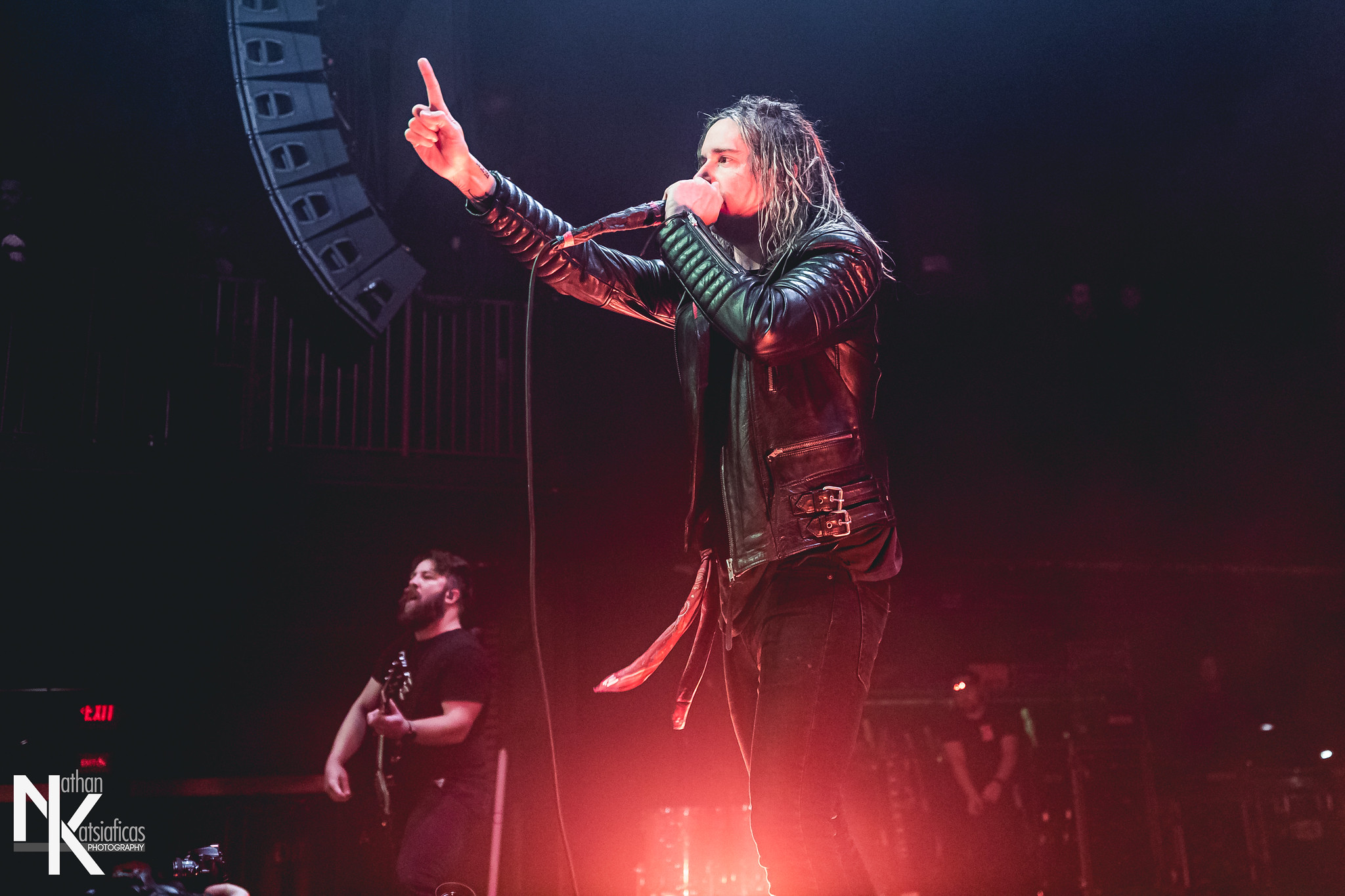 Underoath at House of Blues (Boston, MA) on March 14, 2022, by Nathan Katsiaficas