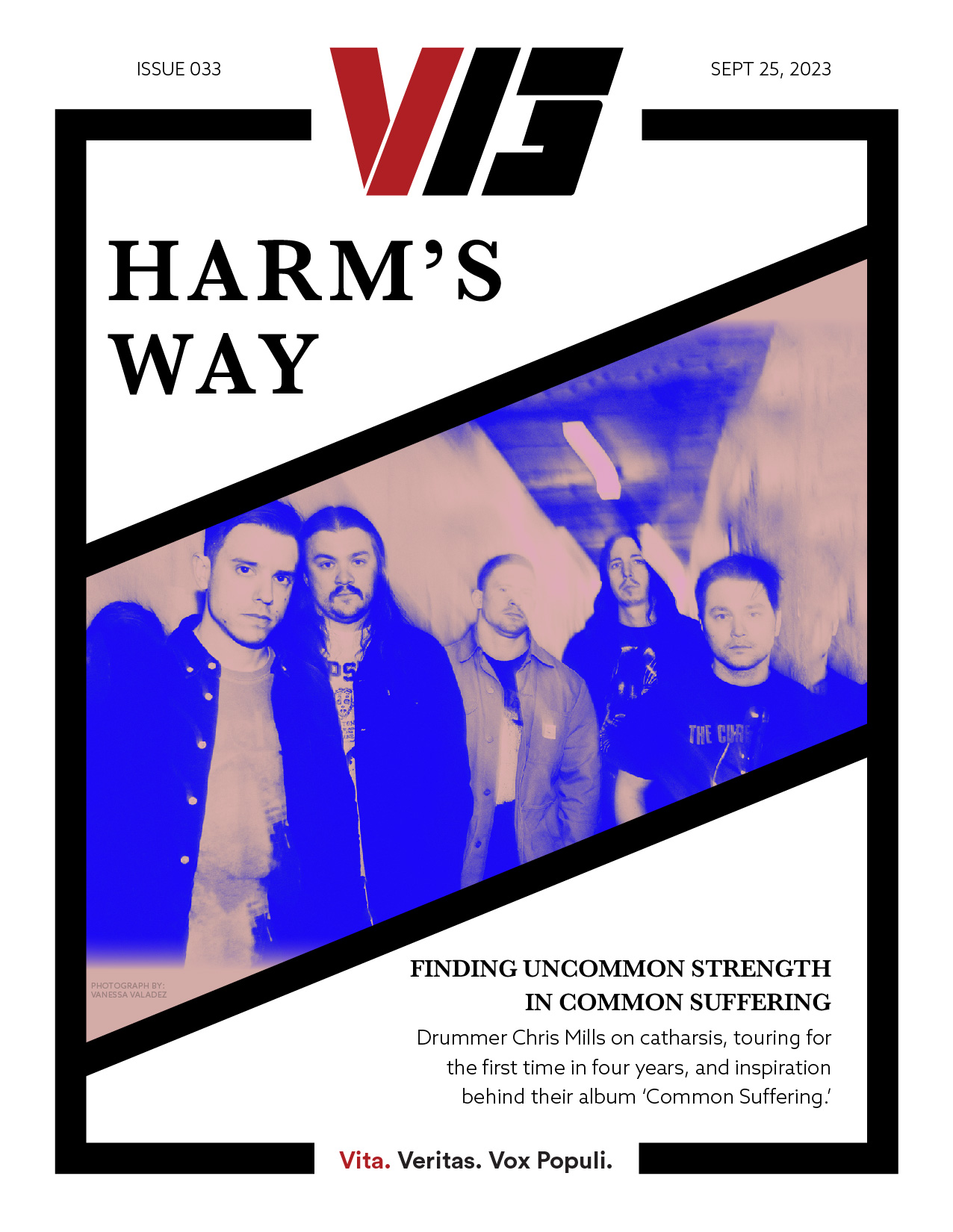 V13 Cover Story 033 - Harm’s Way, September 25th, 2023