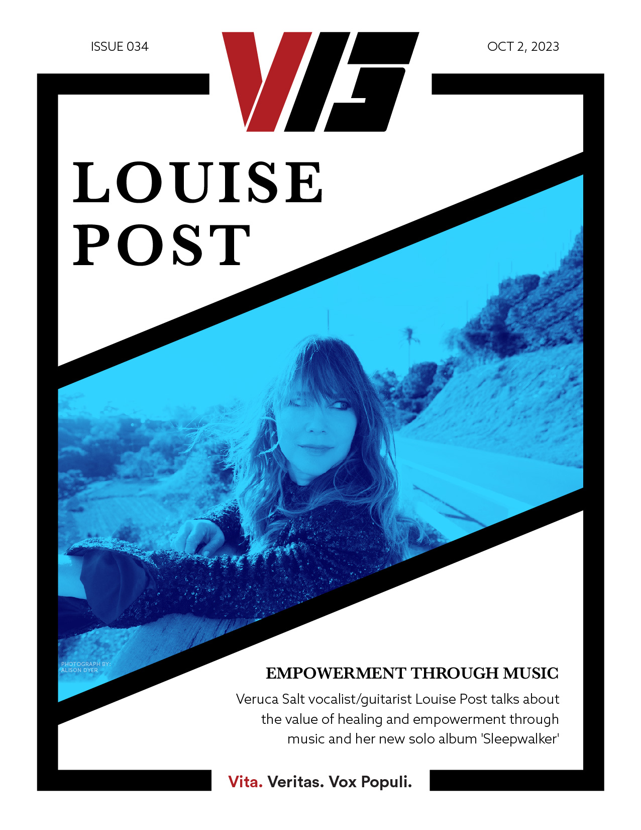 V13 Cover Story 034 - Louise Post, October 2nd, 2023