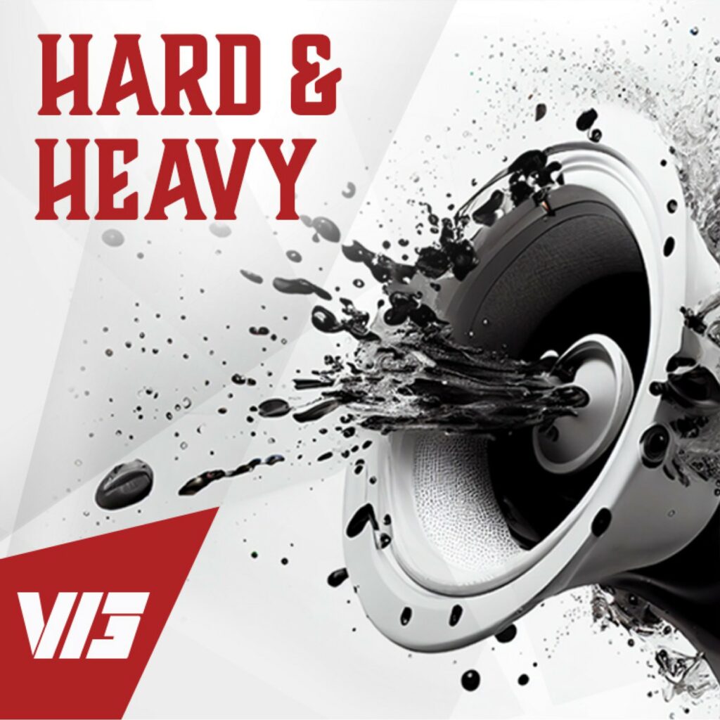 V13 Media Spotify Artwork - Hard & Heavy