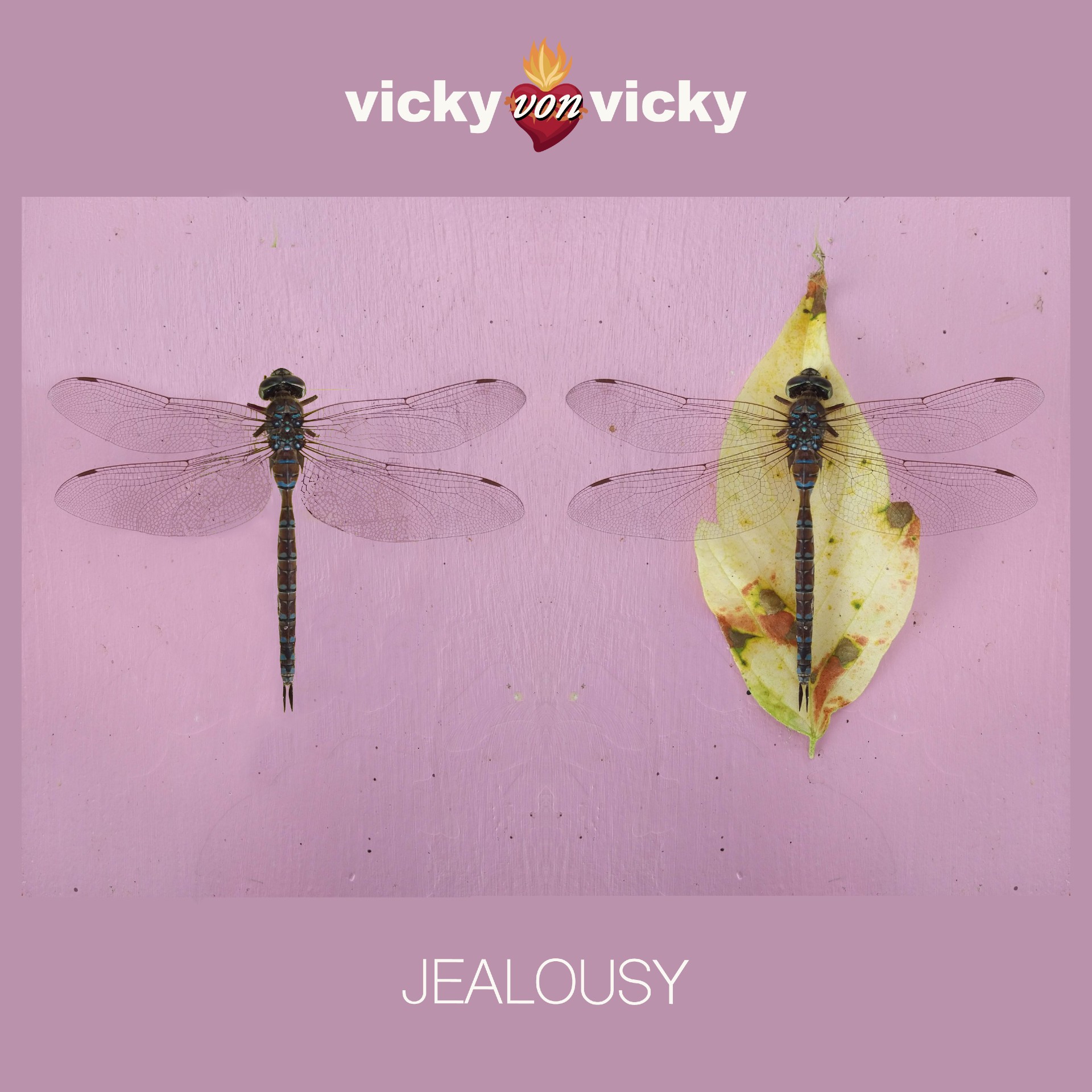 Vicky Von Vicky “Jealousy” single artwork