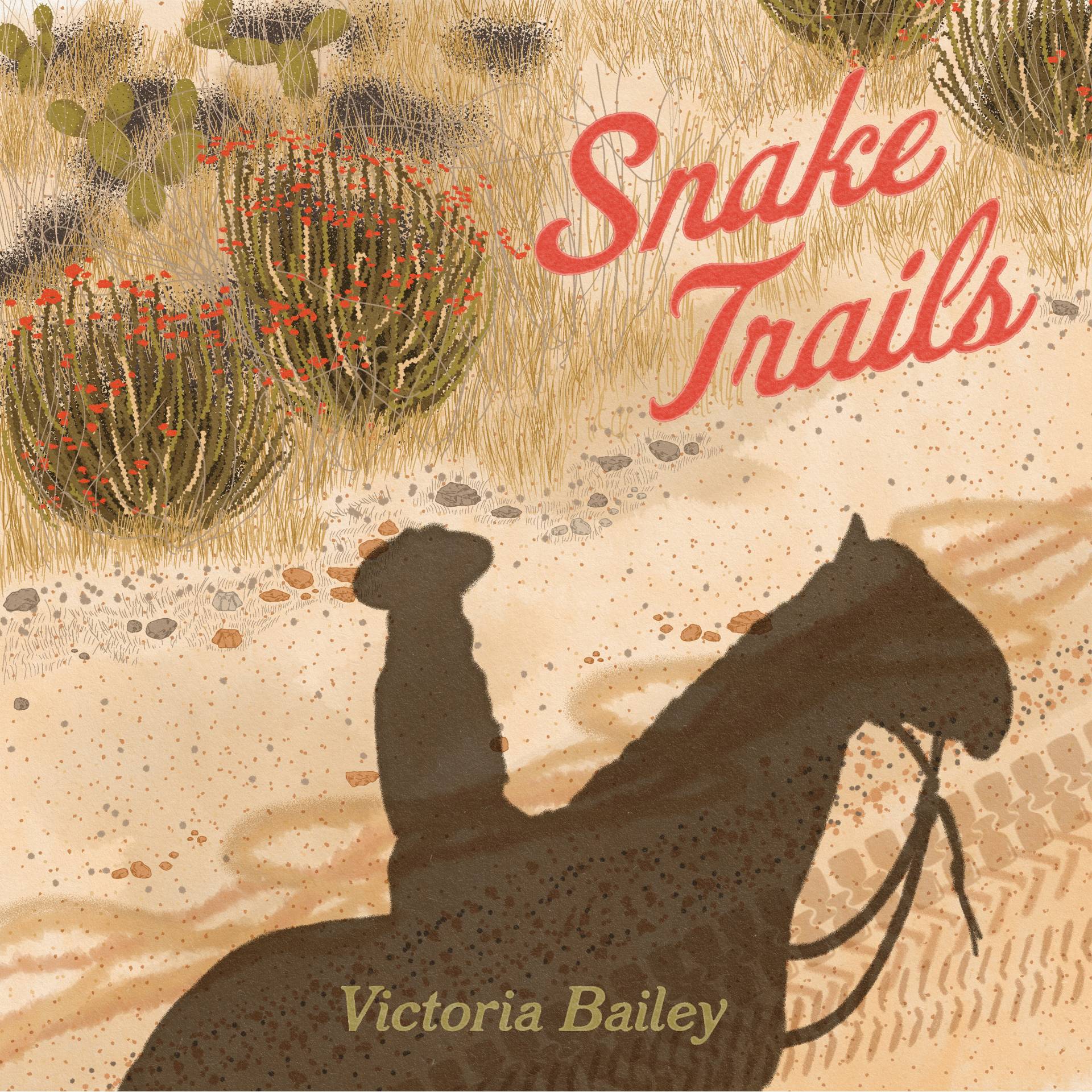 Victoria Bailey “Snake Trails” single artwork