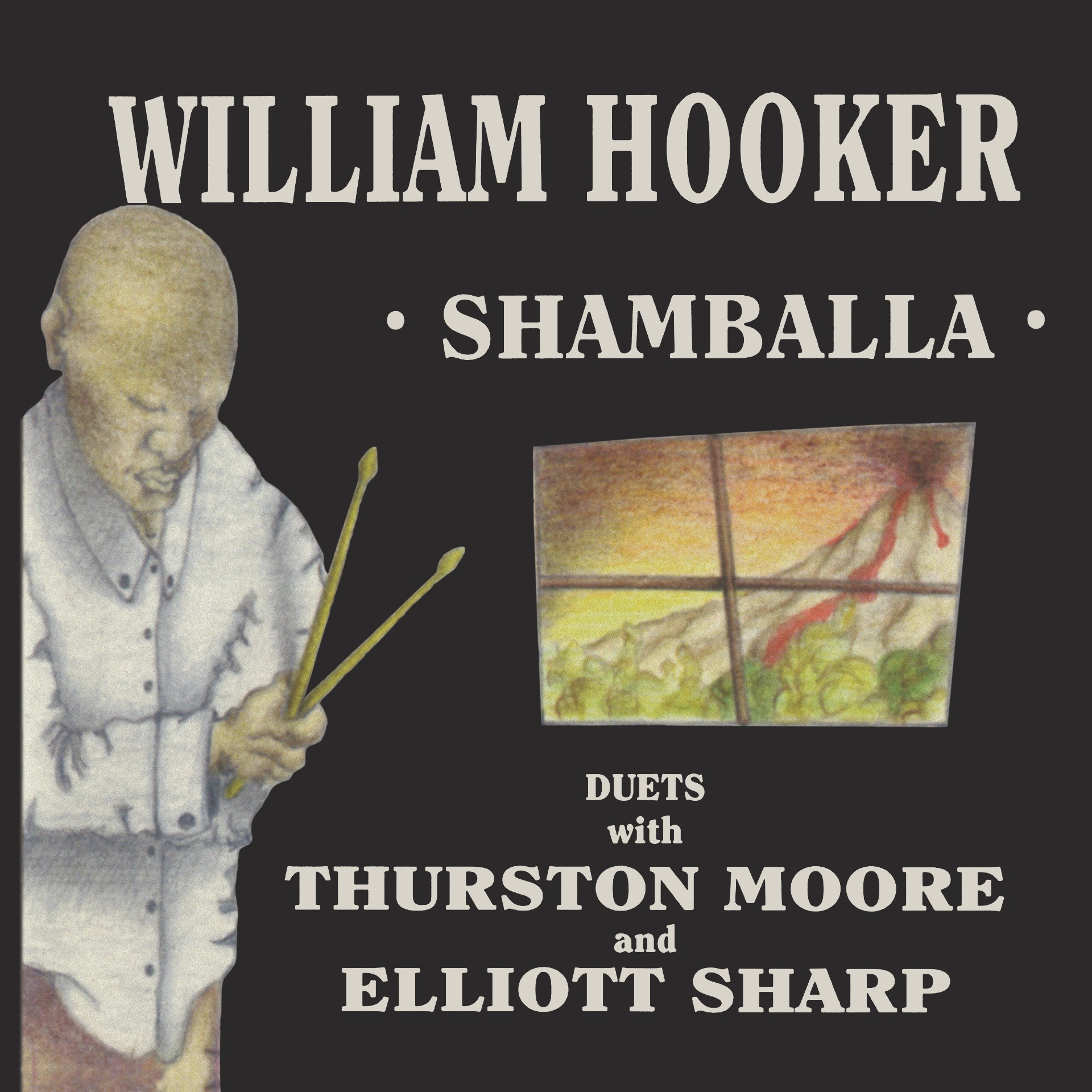 Artwork for the album ‘Shamballa’ by William Hooker