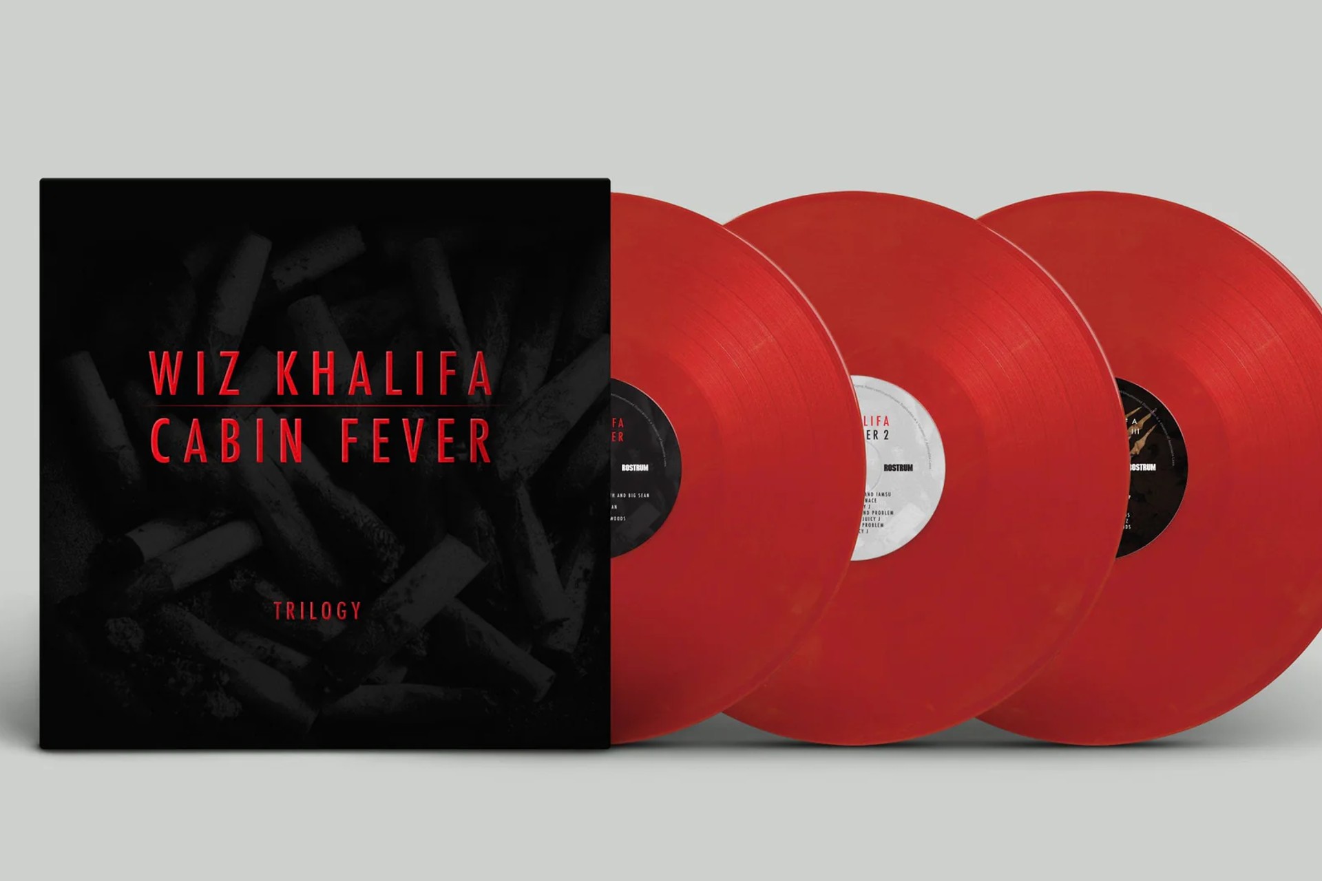 Wiz Khalifa 'Cabin Fever' Trilogy vinyl