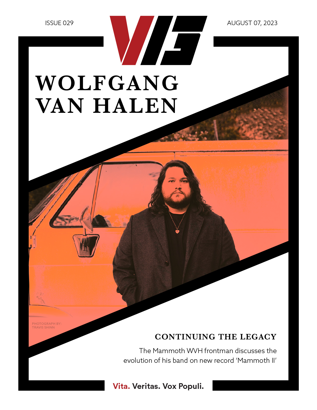 Wolfgang Van Halen Cover Story Artwork