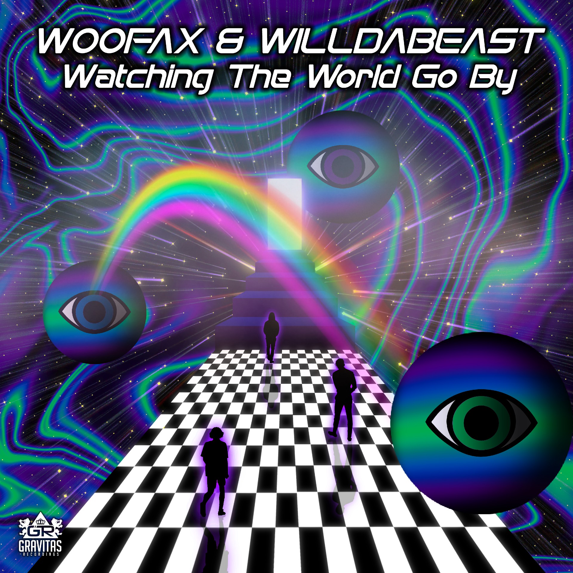 Woofax & Willdabeast ‘Watching The World Go By’ album artwork