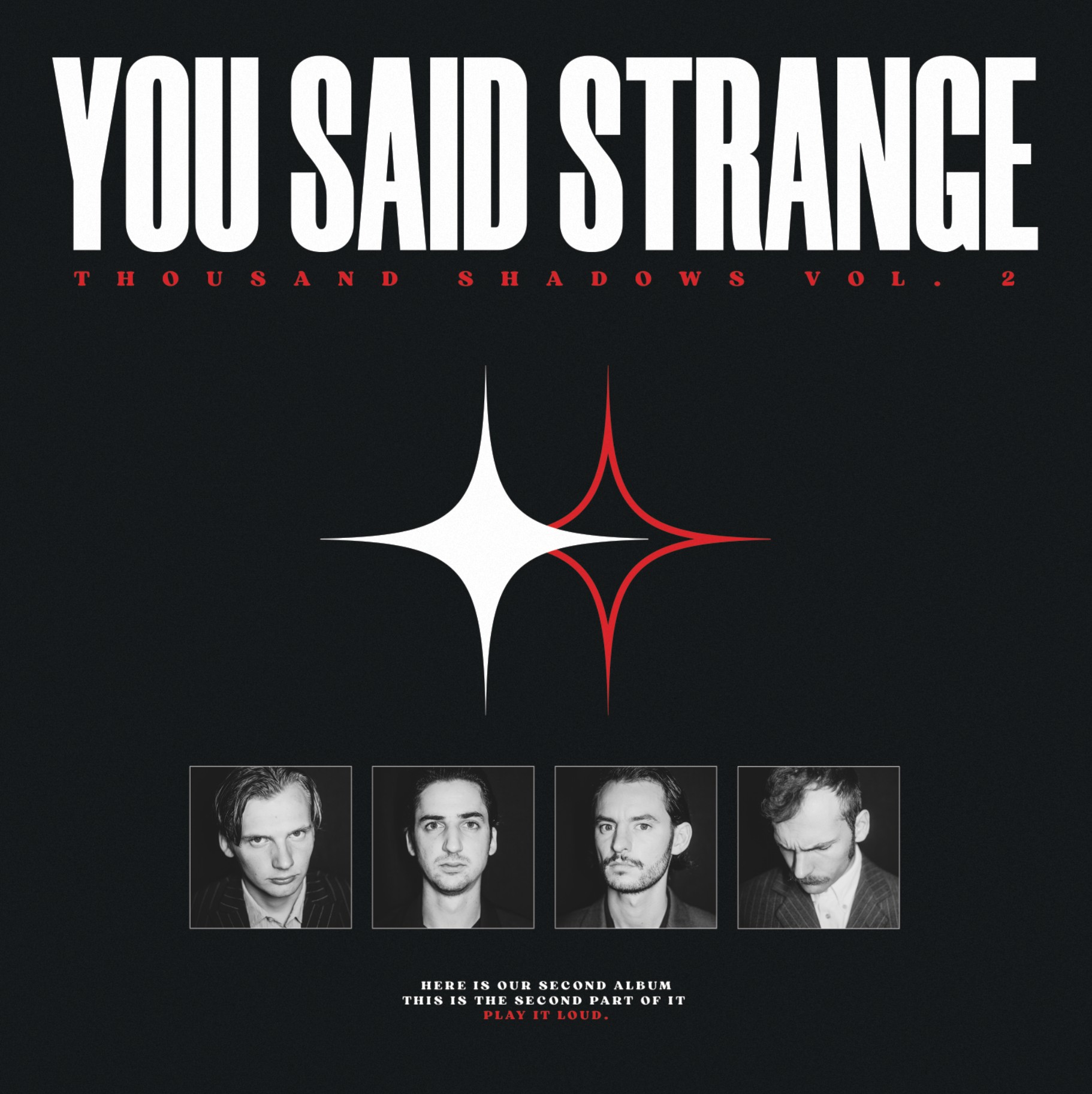 You Said Strange ‘Thousand Shadows Vol. 2’ album artwork