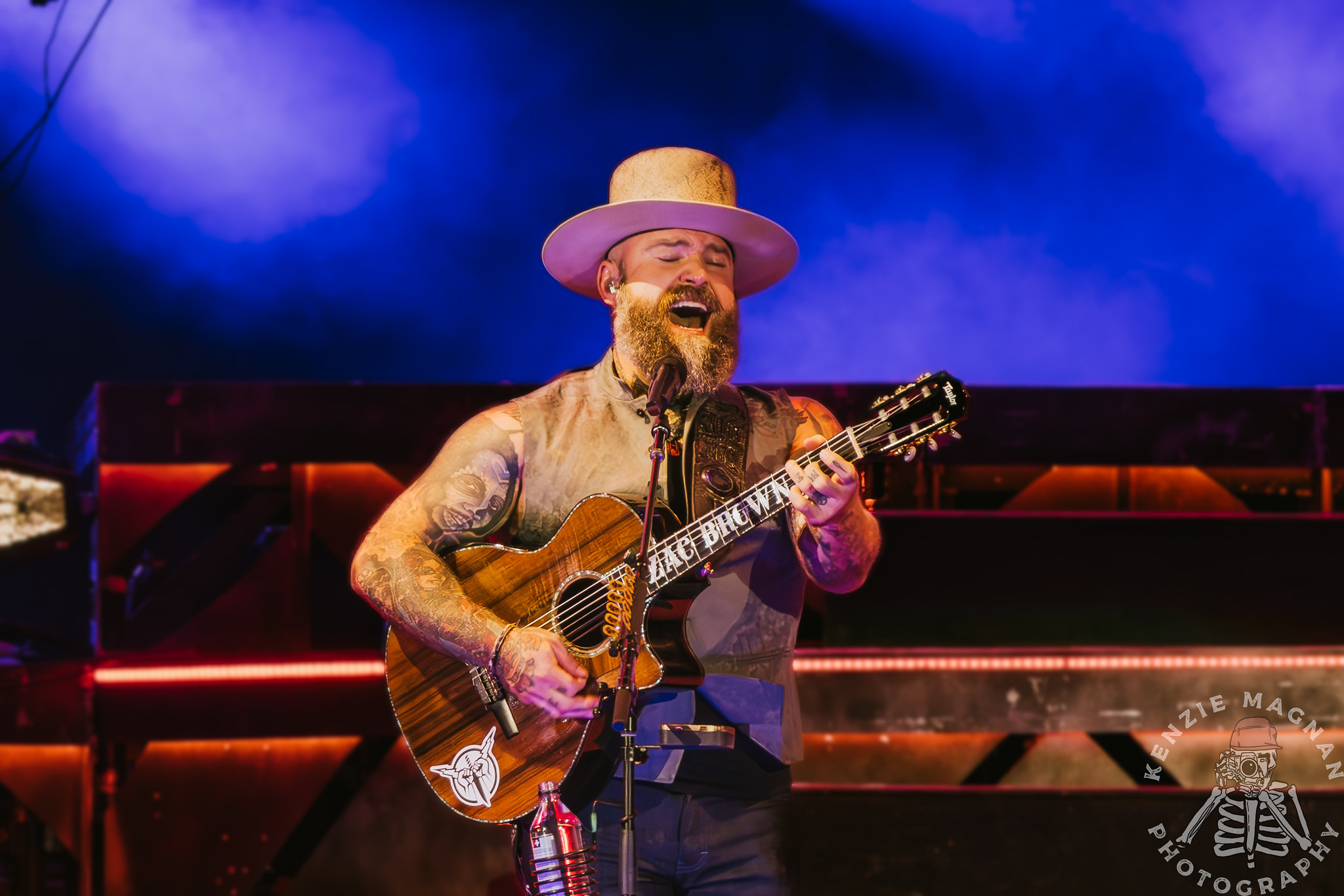 Zac Brown Band on Aug 19, 2023, photo by Kenzie Magnan